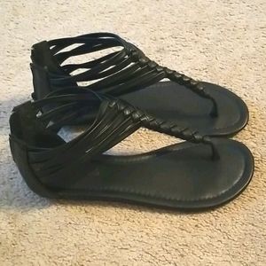 Michael Antonio Black Sandals